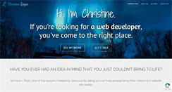 Desktop Screenshot of christine-logan.com